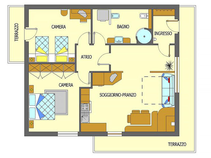 Apartmány Casa Piva