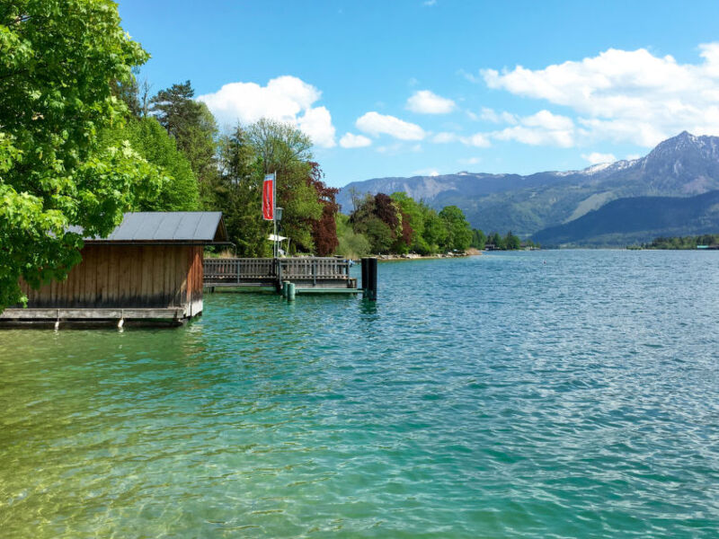 Wolfgangsee Blick