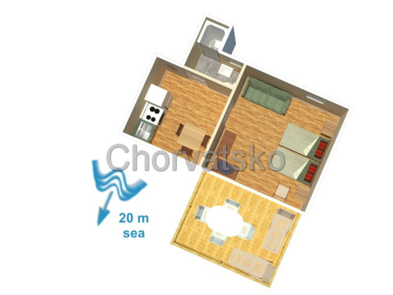 Apartmány Jelica