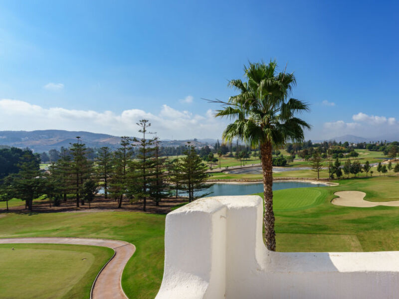 Las Golondrinas golf view