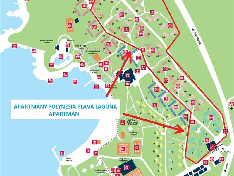 Apartmány Polynesia Plava Laguna