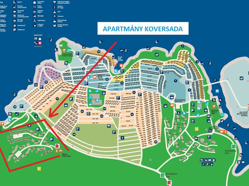 Apartmány Koversada