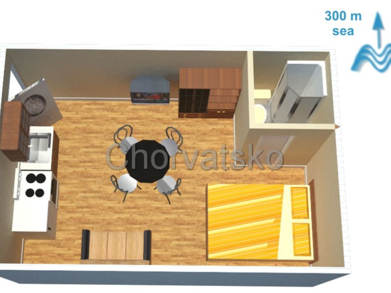 Apartmány Branka